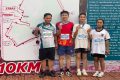 Đoàn viên thanh niên Trường THPT DTNT Đam San tham gia giải chạy Marathon “Dấu ấn Buôn Hồ” năm 2024